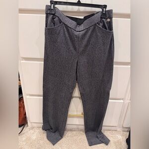 Anne Klein Charcoal Straight Leg Pants